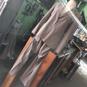 Tan Suit jacket and pants